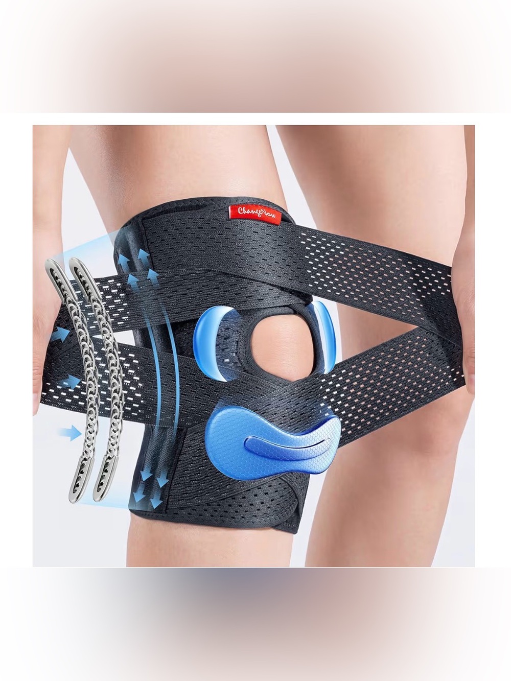 Adjustable Knee Support Brace New
